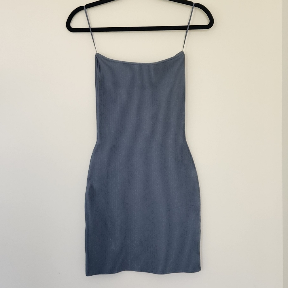 Babaton Scuplt Knit Tube Dress